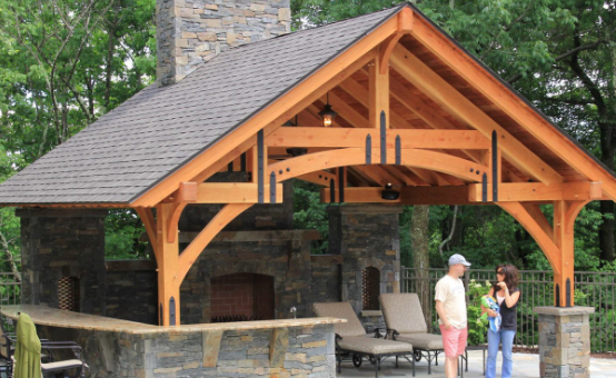 Timber Frame Pavilion Kits—Plan Your Arlington, Va Deck or Patio